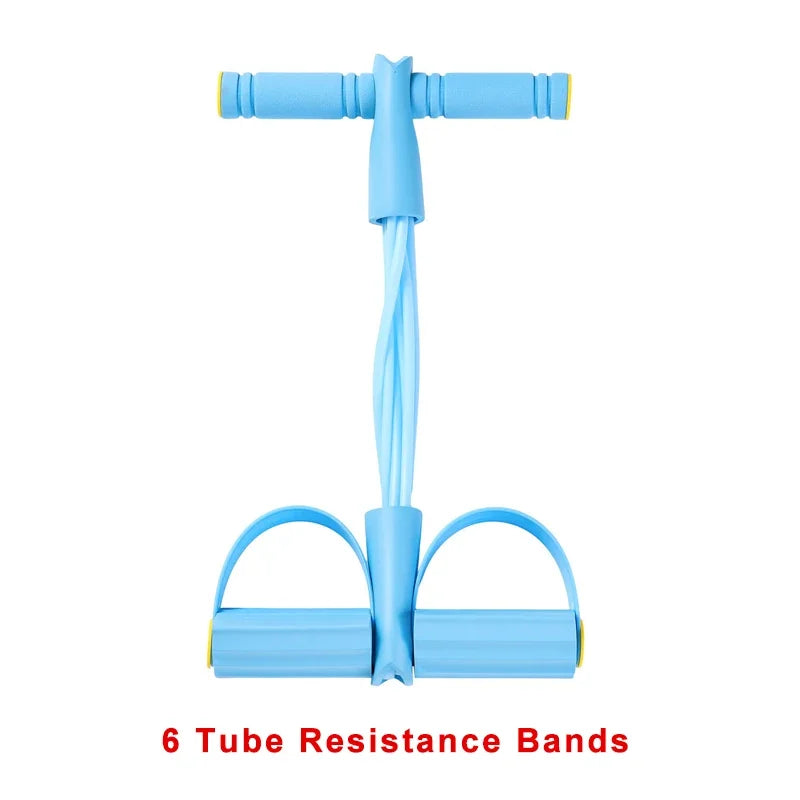 4-Level Resistance Band Tensioner with Non-Slip Handles - Home Fitness Equipment for Abdominal Muscle Training Yoga 2027