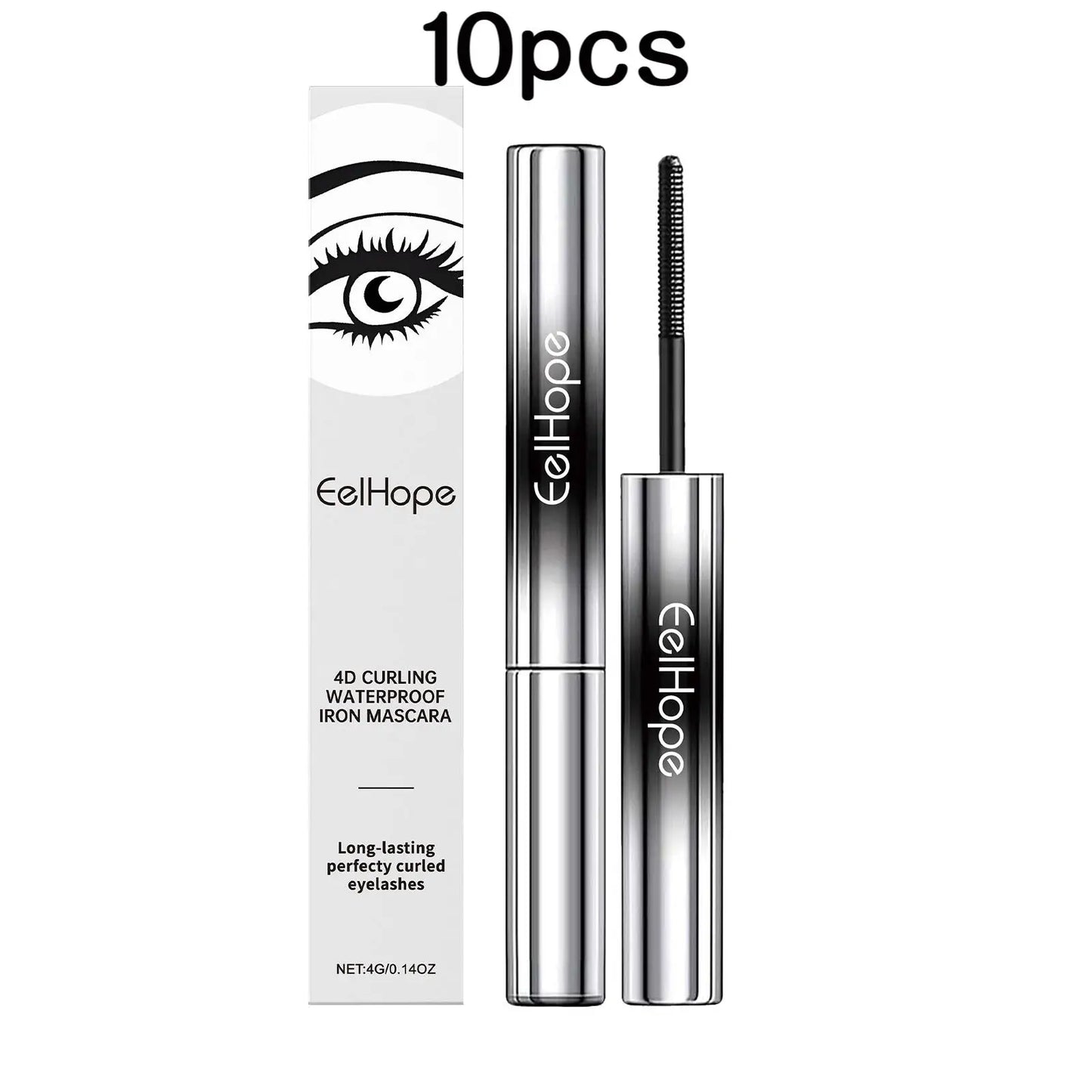 Eelhope 4g Eyelash Lengthening Mascara 4d Curly Thicken Eye Lash Long Lasting Makeup Waterproof Fast Dry Black Curling Mascara