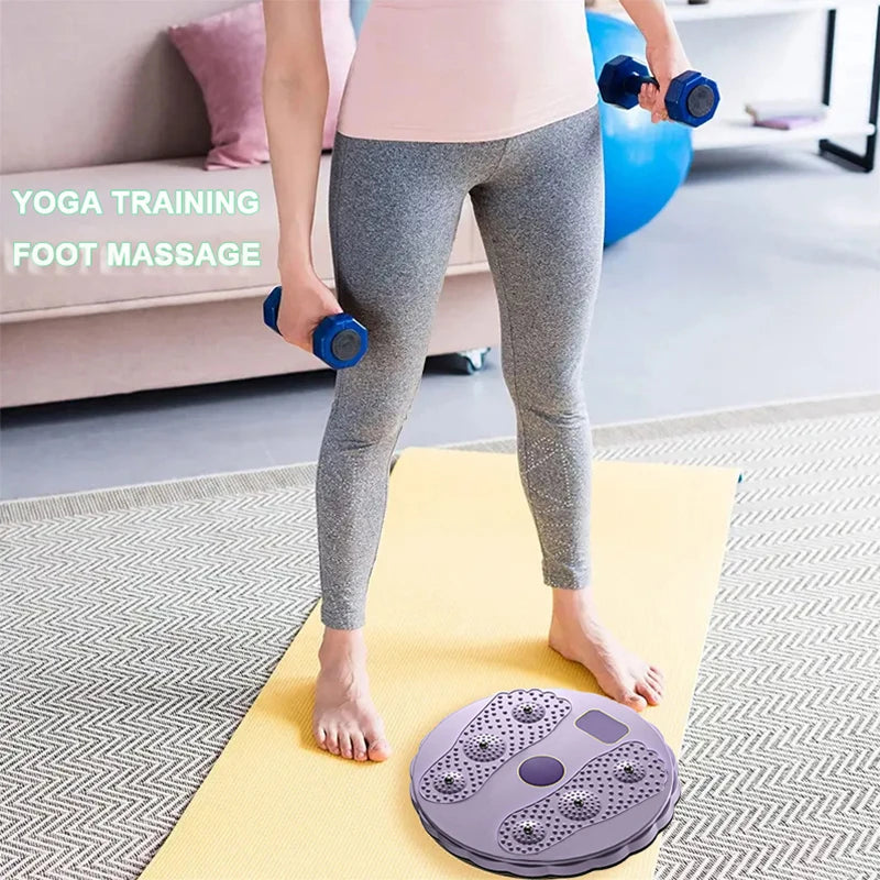 Waist Twisting Disc Magnetic Massage Body Trainer Abdomen Lose Weight Body Shaping Device Gym Sport Exercise Fitness Equipment