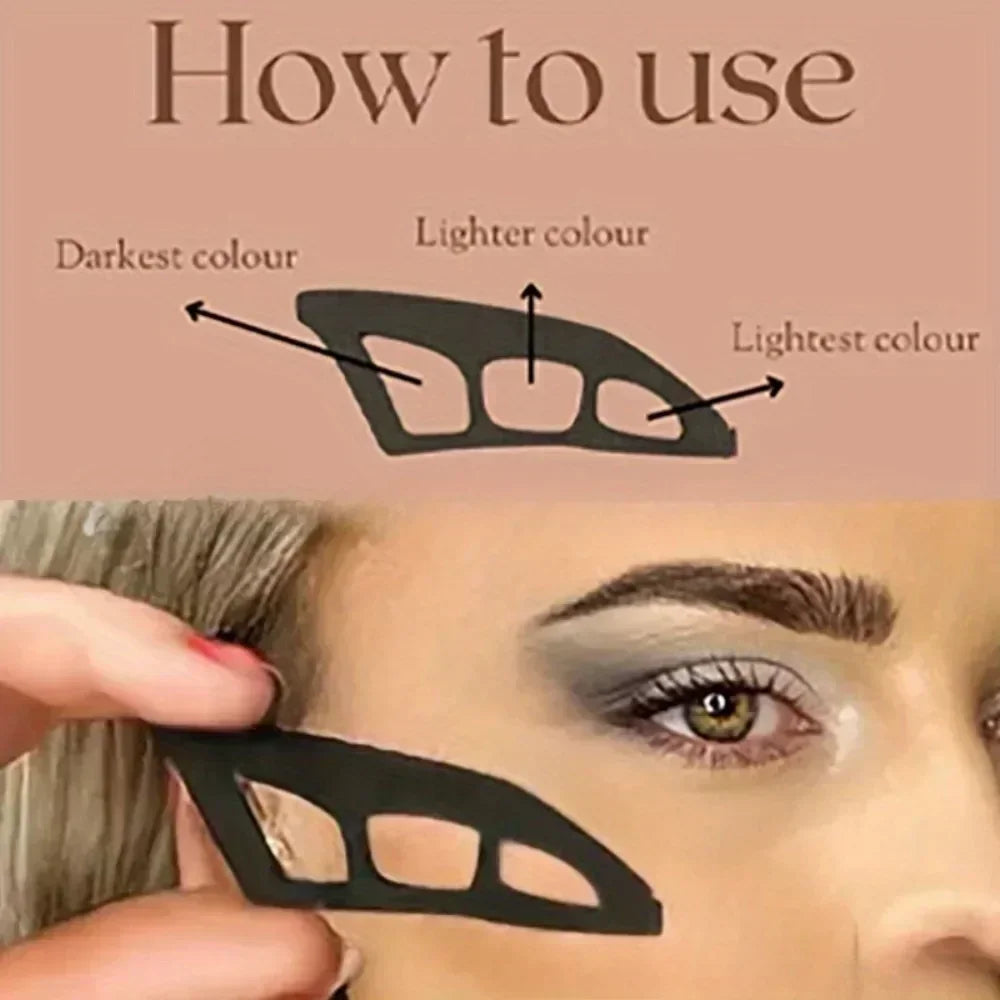 Female eye shadow Eye makeup tool Quick eye makeup template is very suitable for novices