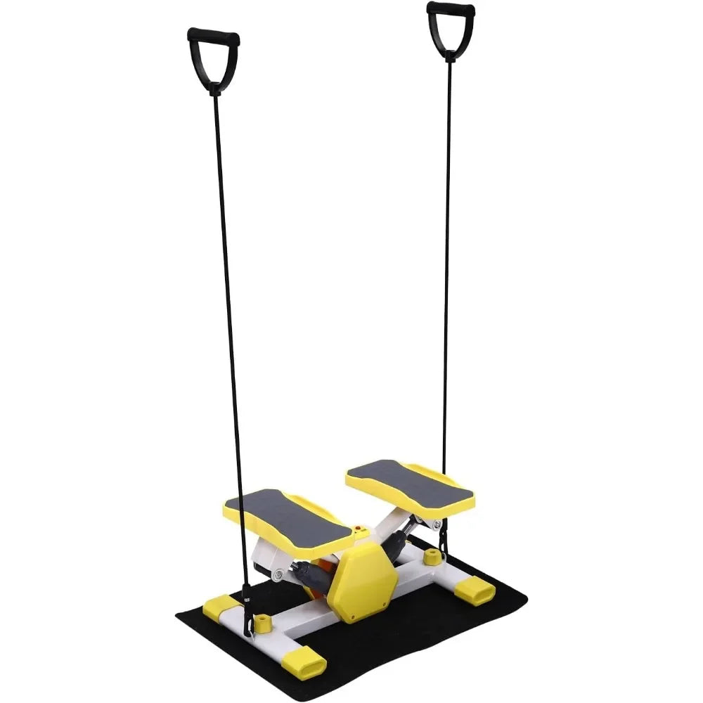 Mini-Steppers Mini Stair Stepper 330 Lb Capacity for Exercise Home Workout Equipment Digital Monitor for Exercise At Home