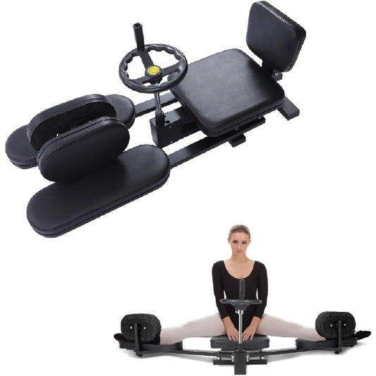 Leg stretcher, hip stretcher. Home gym split machine for strength training, suitable for yoga, dance, gymnastics leg exercises