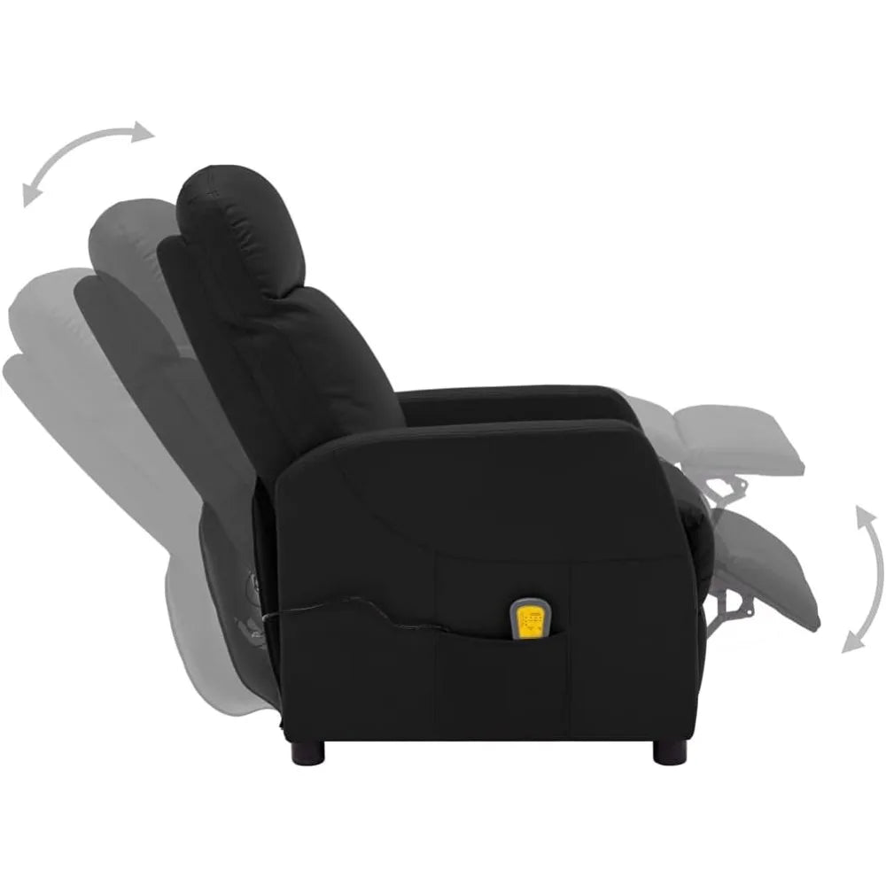 Massage Recliner, Living Room Chair, Home Theater Seat, Single Recliner Sofa Chair, Upholstered Seat, Living Room Armchair Massa