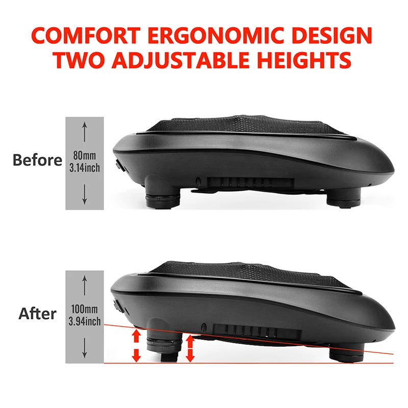 Nekteck Electric Foot Massager with Heat Compress Deep Kneading Shiatsu Massage Heel Sole Point Relieve Muscle Tiredness