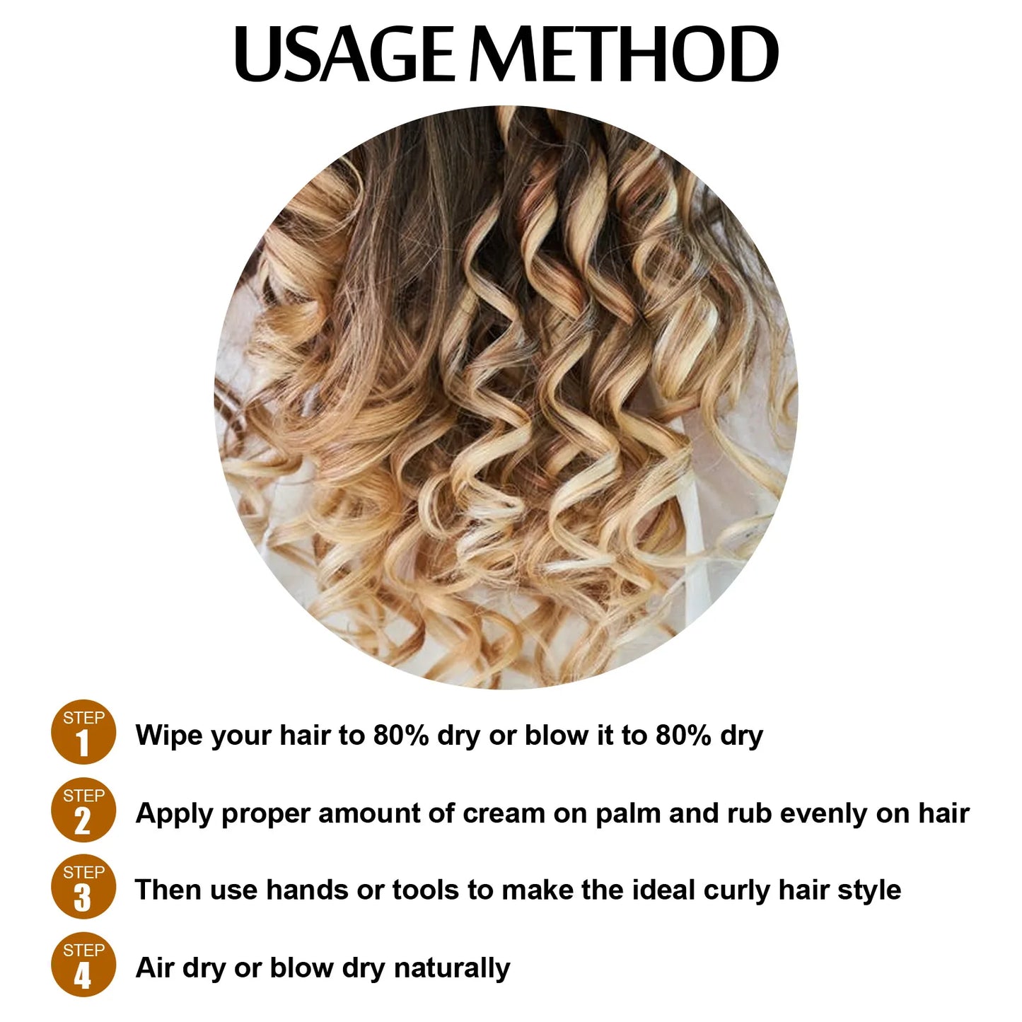 Curl Shaping Elastin Used For Styling Curly Hair Moisturize Fluffy To Improve Hair Elasticity Prevent Hair Drying Styling Mousse