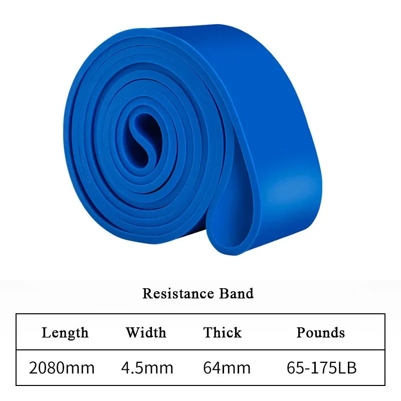 Resistance Band Heavy Duty Latex Sports Elastic Belt Pull Up Assist Bands For Pilates Workout Out Fitness Shape Body Home Gym