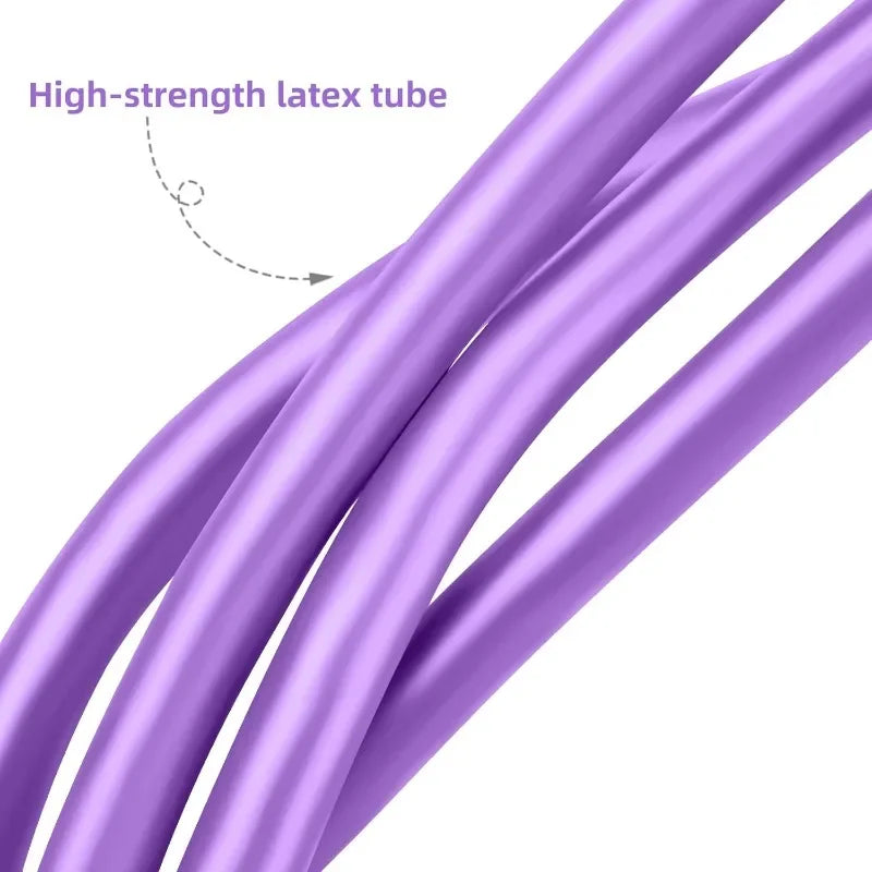 4-Level Resistance Band Tensioner with Non-Slip Handles - Home Fitness Equipment for Abdominal Muscle Training Yoga 2027