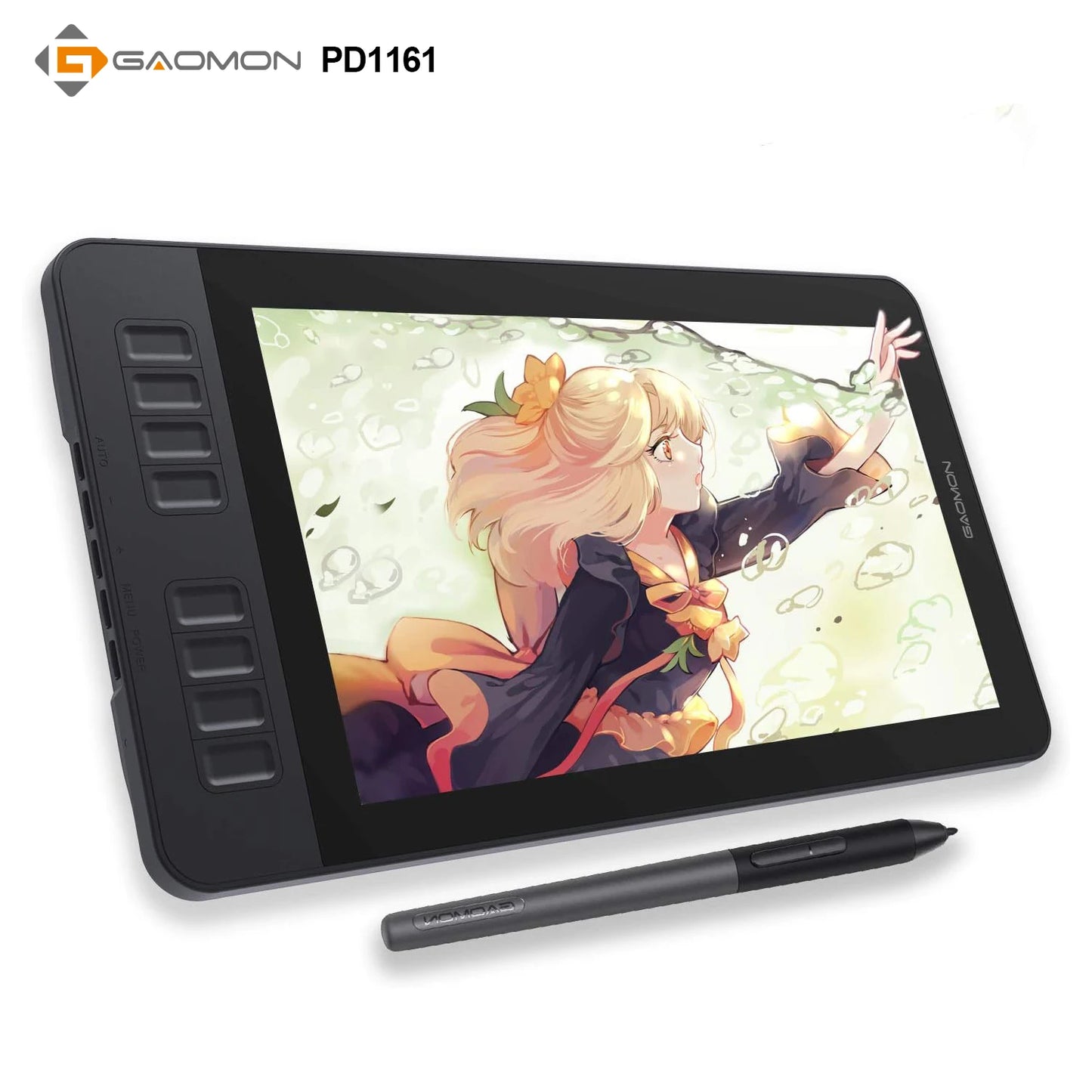 11.6 Inch Screen Gaomon PD1161 Graphics Tablet Drawing Pen Display AG Protect Film Portable Monitor Great for Beginner Artist