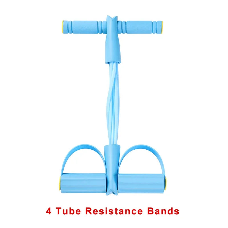 4-Level Resistance Band Tensioner with Non-Slip Handles - Home Fitness Equipment for Abdominal Muscle Training Yoga 2027