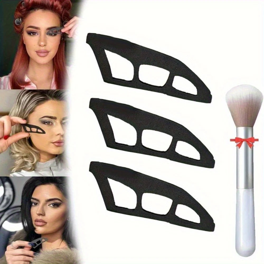 Female eye shadow Eye makeup tool Quick eye makeup template is very suitable for novices